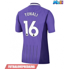 Lacne Muži Futbalové dres Tottenham Hotspur Sandro Tonali #16 2026-27 Krátky Rukáv - Tretina